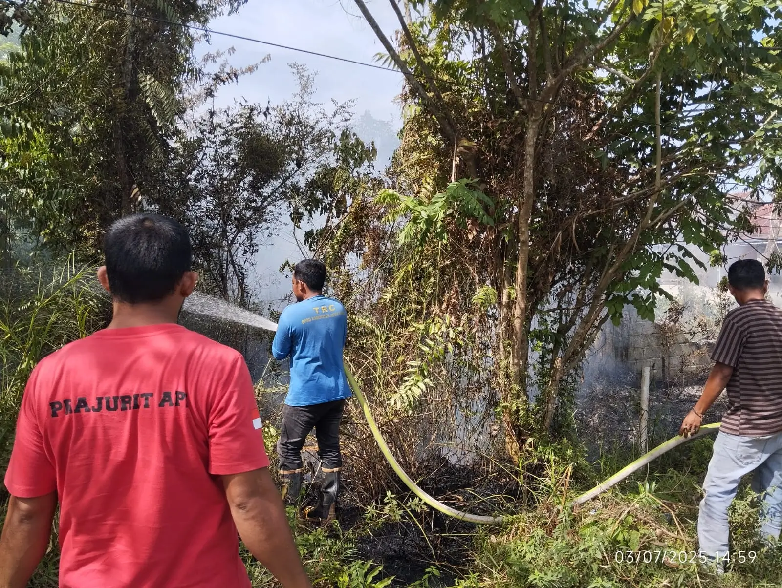Perkembangan Situasi dan Penanganan Bencana di Tanah Air Tanggal 4 Juli 2025